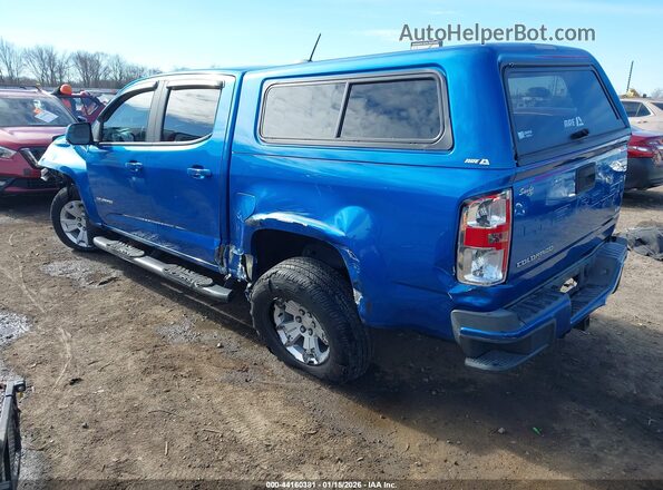 1GCGSCEN4M1158405 2021 CHEVROLET COLORADO Синий Задняя левая четверть