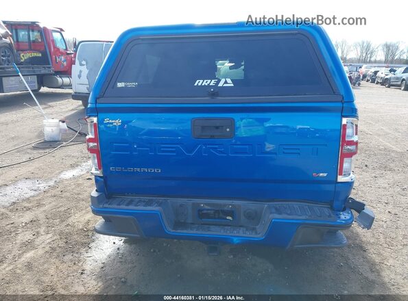 1GCGSCEN4M1158405 2021 CHEVROLET COLORADO Синий 