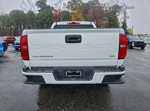 1GCGSCEN5M1210530 2021 CHEVROLET COLORADO White Հետևի տեսք