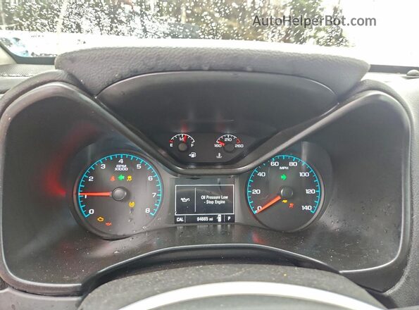 1GCGSCEN5M1210530 2021 CHEVROLET COLORADO White Սարքավորումների վահանակի տեսք