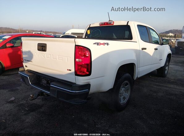 1GCGTBEN0N1129864 2022 CHEVROLET COLORADO Белый Задняя правая четверть