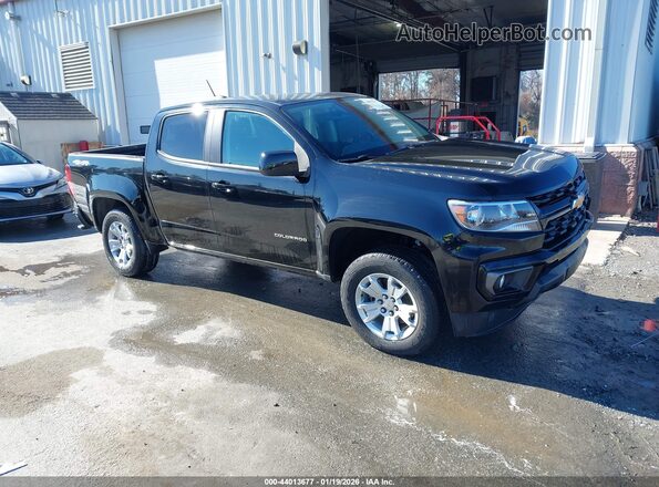 1GCGTCEN1N1246147 2022 CHEVROLET COLORADO Черный Передняя правая четверть