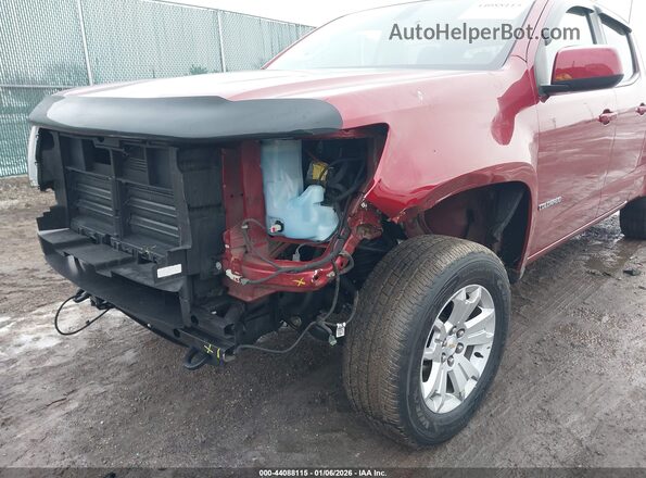 1GCGTCEN6K1175507 2019 CHEVROLET COLORADO Красный Вид спереди