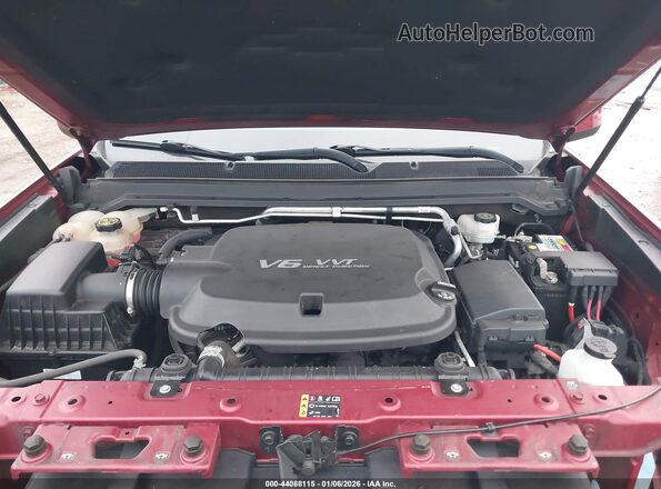 1GCGTCEN6K1175507 2019 CHEVROLET COLORADO Красный Вид сзади