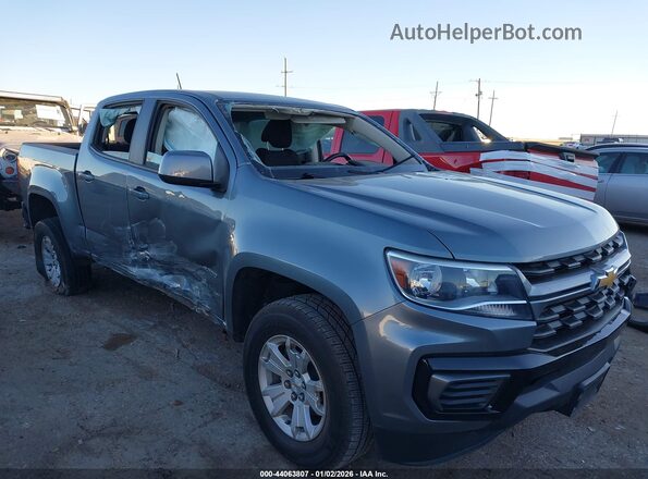 1GCGTCENXN1285920 2022 CHEVROLET COLORADO Серый Передняя правая четверть