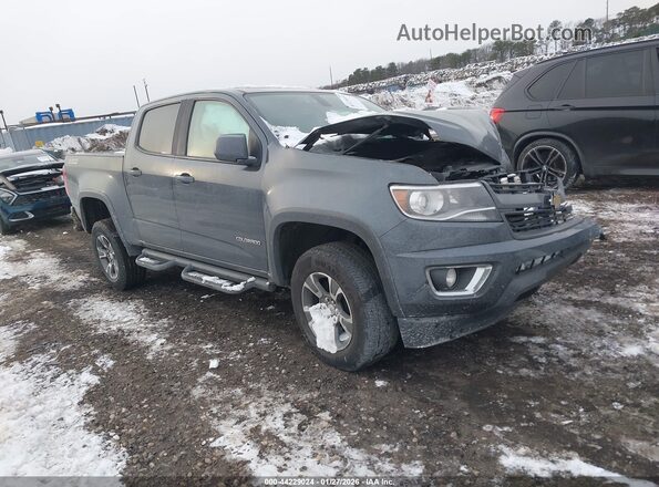 1GCGTDEN0H1162959 2017 CHEVROLET COLORADO Серый Передняя правая четверть
