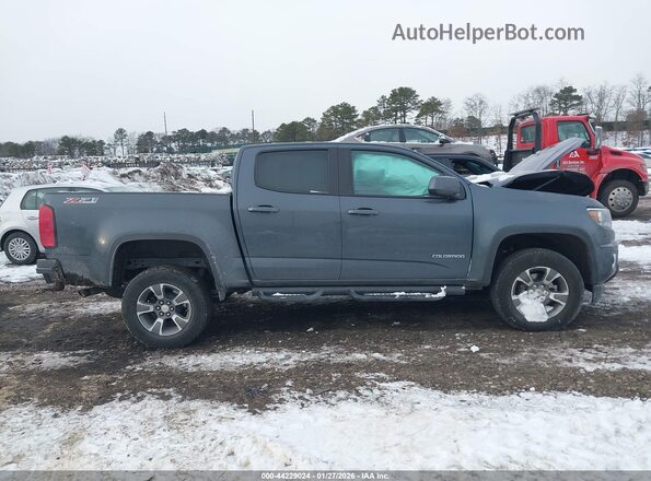 1GCGTDEN0H1162959 2017 CHEVROLET COLORADO Серый Вид задней части салона
