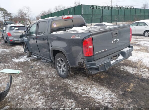 1GCGTDEN0H1162959 2017 CHEVROLET COLORADO Серый Задняя левая четверть