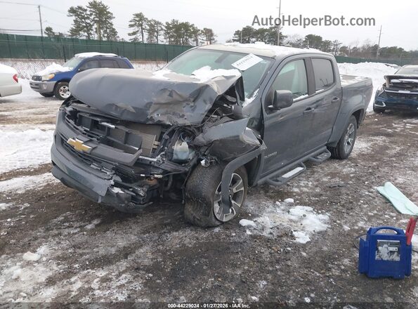 1GCGTDEN0H1162959 2017 CHEVROLET COLORADO Серый Передняя левая четверть