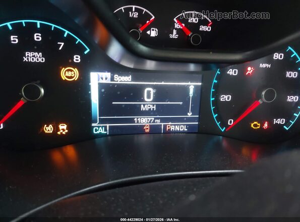 1GCGTDEN0H1162959 2017 CHEVROLET COLORADO Серый Вид задних сидений