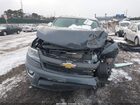 2017 Chevrolet Colorado Z71 Серый vin: 1GCGTDEN0H1162959