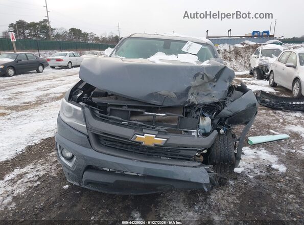 1GCGTDEN0H1162959 2017 CHEVROLET COLORADO Серый Вид спереди