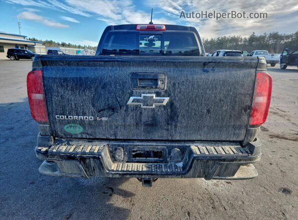 1GCGTDEN5H1199683 2017 CHEVROLET COLORADO Черный Вид сзади