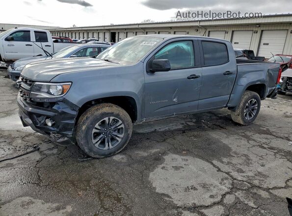 1GCGTDENXN1191722 2022 CHEVROLET COLORADO Серый Передняя левая четверть