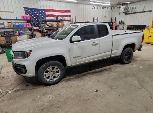 1GCHSCEAXN1247981 2022 CHEVROLET COLORADO Белый Передняя левая четверть