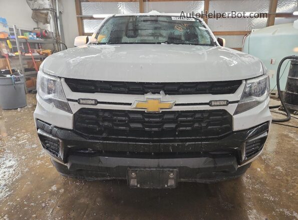 1GCHSCEAXN1247981 2022 CHEVROLET COLORADO Белый Вид наклейки с VIN-кодом