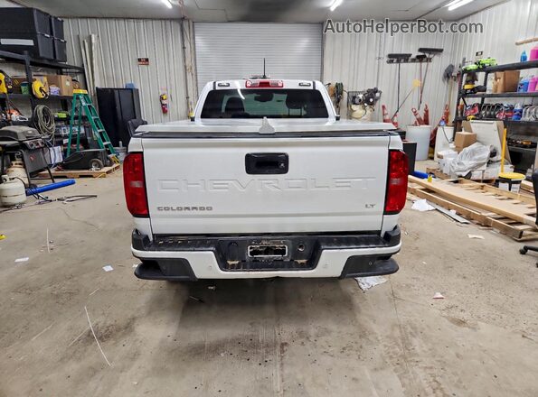 1GCHSCEAXN1247981 2022 CHEVROLET COLORADO Белый Вид сзади