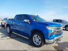 2023 Chevrolet Silverado 1500 2wd  Short Bed Ltz Blue vin: 1GCPAEED2PZ325615