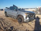 2024 Chevrolet Silverado 1500 4wd  Short Bed Custom Silver vin: 1GCPDBEK5RZ181968