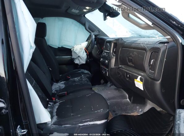 1GCPKBEK0TZ129712 2026 CHEVROLET SILVERADO Черный Вид салона спереди