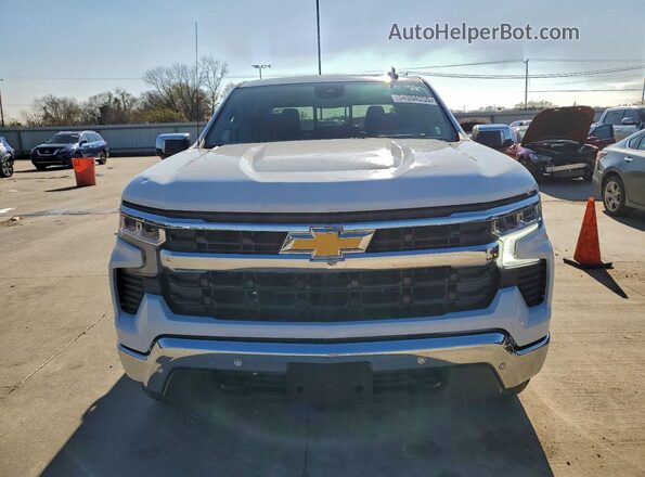 1GCPKDEKXSZ200666 2025 CHEVROLET SILVERADO Белый Вид спереди