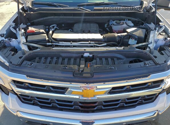 1GCPKDEKXSZ200666 2025 CHEVROLET SILVERADO Белый Вид задней части салона