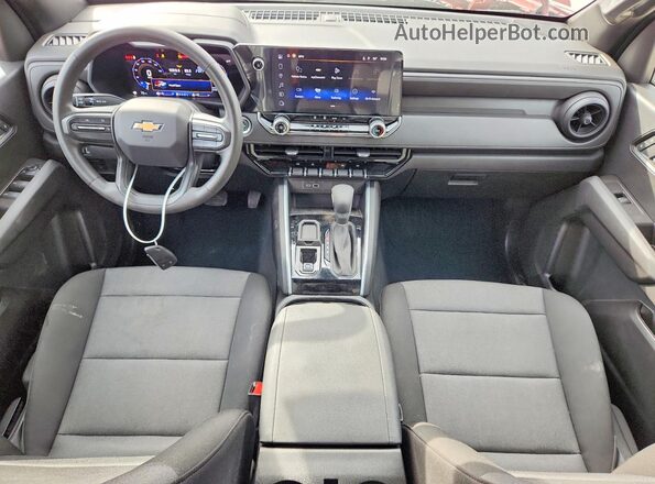 1GCPSBEK0S1236420 2025 CHEVROLET COLORADO Красный Вид панели приборов