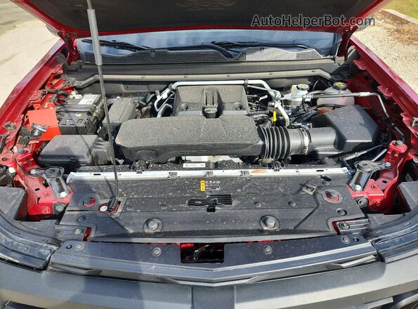 1GCPSBEK0S1236420 2025 CHEVROLET COLORADO Красный Вид задней части салона