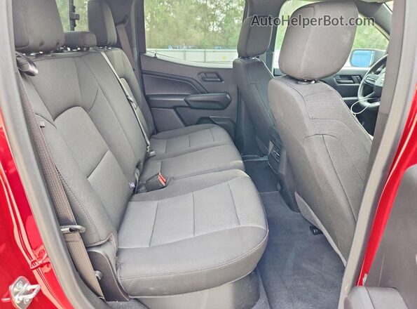 1GCPSBEK0S1236420 2025 CHEVROLET COLORADO Красный Вид задних сидений