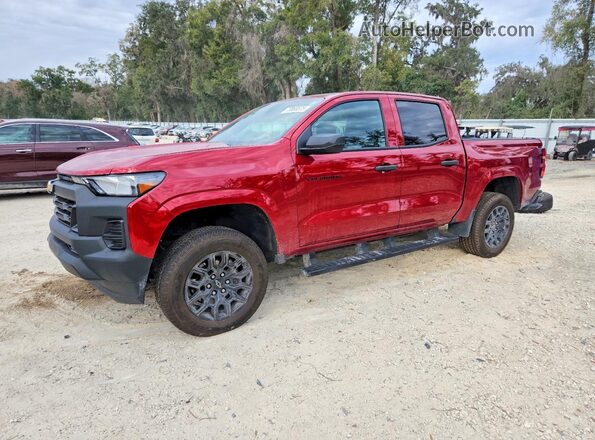 1GCPSBEK0S1236420 2025 CHEVROLET COLORADO Красный Передняя левая четверть