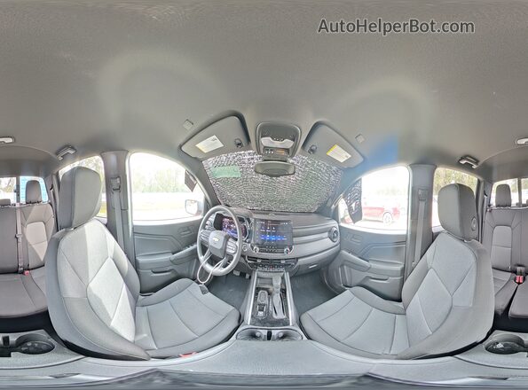1GCPSBEK0S1236420 2025 CHEVROLET COLORADO Красный Панорамный вид салона 360°