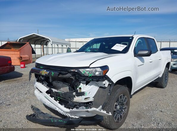 1GCPSCEK0P1204032 2023 CHEVROLET COLORADO White Вид спереду