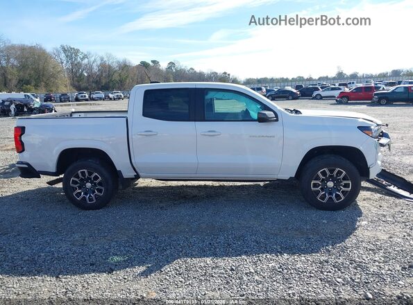 1GCPSCEK0P1204032 2023 CHEVROLET COLORADO White Вид задньої частини салону