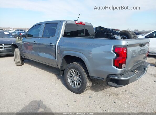 1GCPSCEK0T1110159 2026 CHEVROLET COLORADO Gray Trasero izquierdo