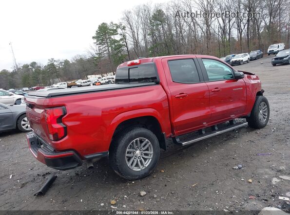 1GCPSCEK7P1269640 2023 CHEVROLET COLORADO Красный Задняя правая четверть
