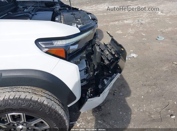 1GCPTDEK1P1240167 2023 CHEVROLET COLORADO Белый Вид щитка приборов