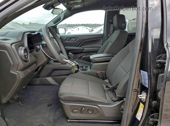 1GCPTEEK7R1216626 2024 CHEVROLET COLORADO Черный Вид салона спереди