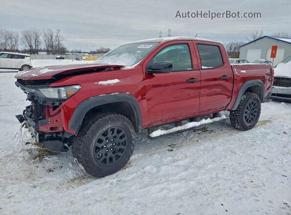 1GCPTEEK9T1110704 2026 CHEVROLET COLORADO Red Передня ліва чверть