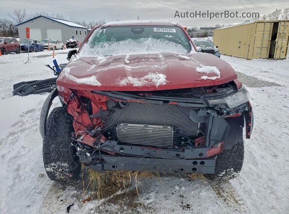 1GCPTEEK9T1110704 2026 CHEVROLET COLORADO Red Вид спереду
