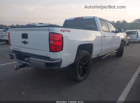 1GCUKREC2JF152587 2018 CHEVROLET SILVERADO Белый Задняя правая четверть