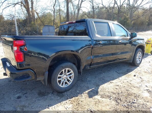 1GCUYEED9KZ214468 2019 CHEVROLET SILVERADO Черный Задняя правая четверть