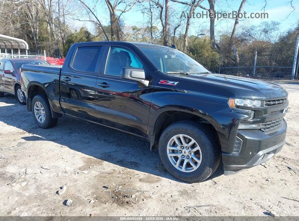 1GCUYEED9KZ214468 2019 CHEVROLET SILVERADO Черный Передняя правая четверть