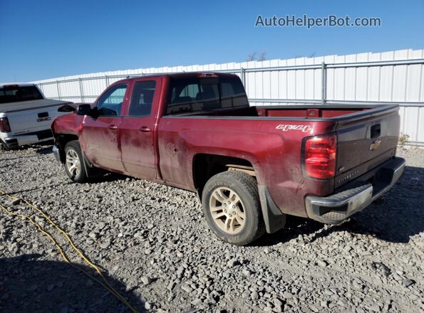 1GCVKREC7GZ180624 2016 CHEVROLET 1500 Бордовый Задняя левая четверть