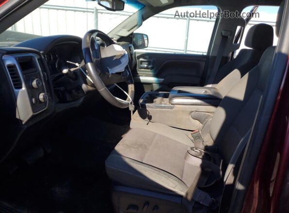 1GCVKREC7GZ180624 2016 CHEVROLET 1500 Бордовый Вид салона спереди