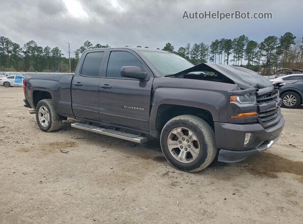 1GCVKREC8GZ288475 2016 CHEVROLET SILVERADO Серый Передняя правая четверть