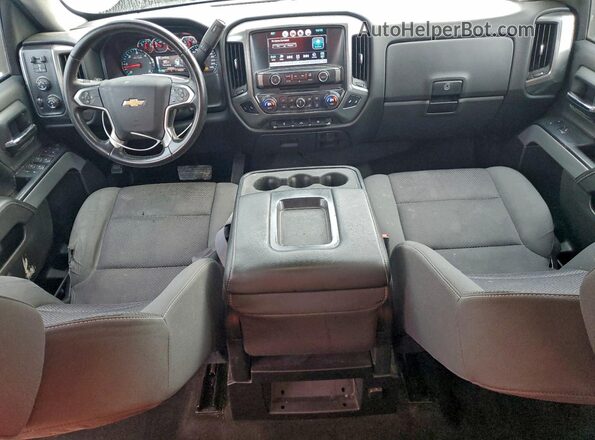1GCVKREC8GZ288475 2016 CHEVROLET SILVERADO Серый Вид панели приборов