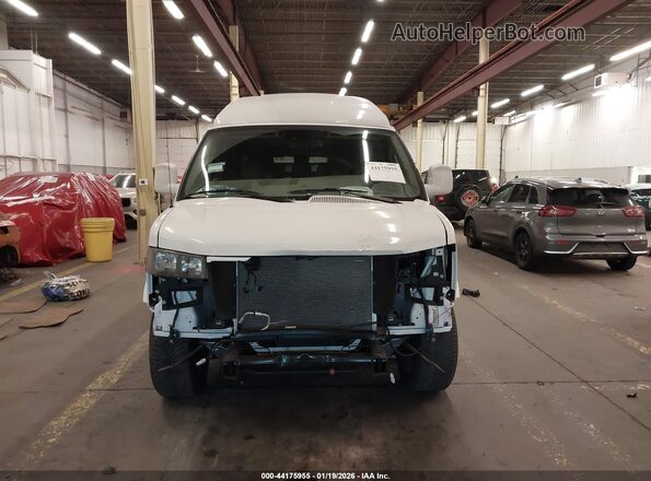 1GCWGAF79S1101129 2025 CHEVROLET EXPRESS White Vista del cuadro de instrumentos