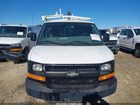 2016 Chevrolet Express 2500 Work Van Белый vin: 1GCWGAFF9G1330313