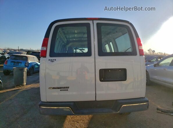 1GCWGAFGXG1256473 2016 CHEVROLET EXPRESS Белый Вид сзади