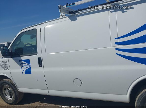 1GCWGAFP6P1230811 2023 CHEVROLET EXPRESS Белый Панорамный вид салона 360°
